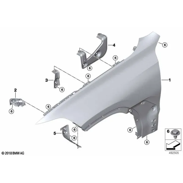 Крыло Пд/дополнительные элементы