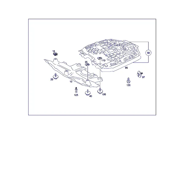 НИЖНЯЯ ЗАЩИТА МОТОРНОГО ОТСЕКА