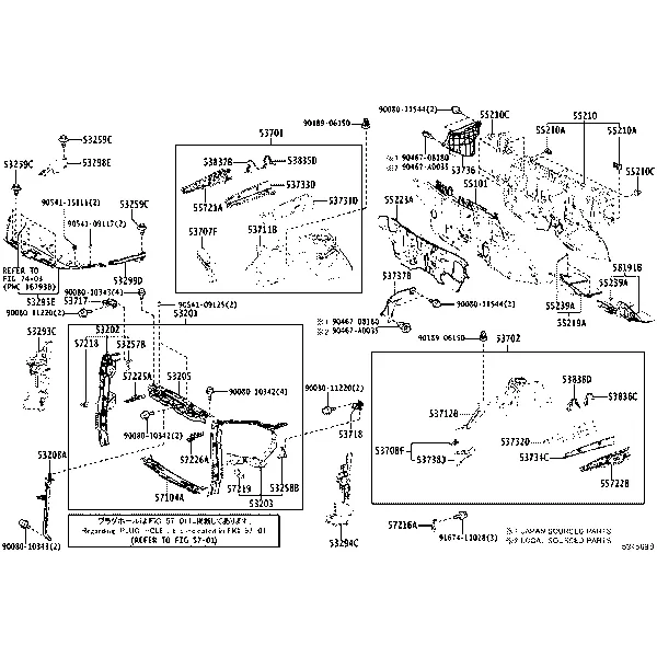 FRONT FENDER APRON & DASH PANEL