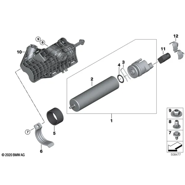 Топливный фильтр с обогревом