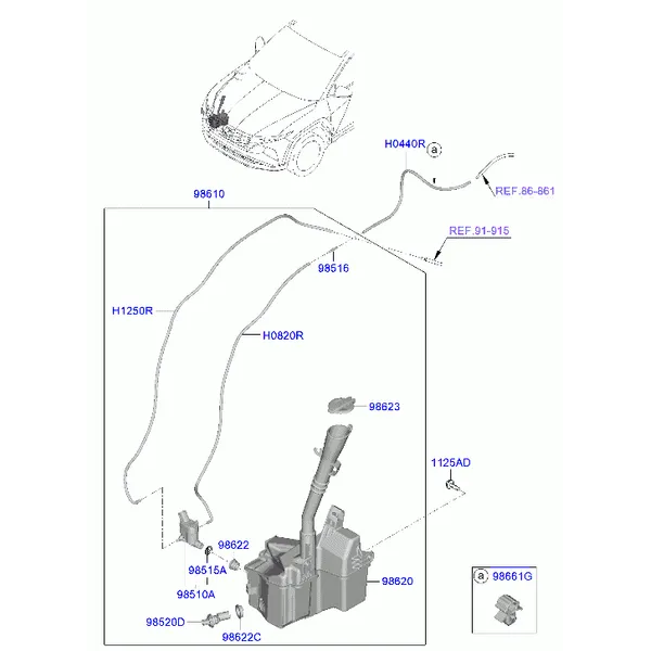 стеклоомыватель ветрового стекла
