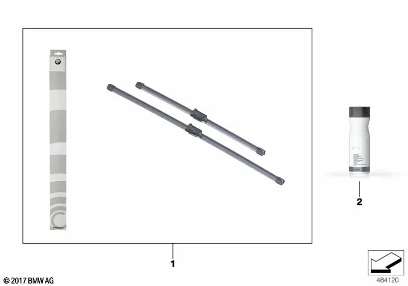 Комплект щеток стеклоочистителя