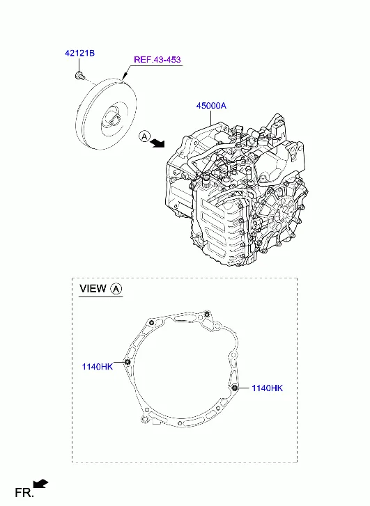 Автоматическая коробка передач в сборе