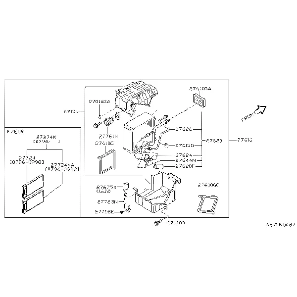 Воздухоохладитель; AUTO AIR CON