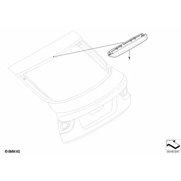 Третий фонарь стоп-сигнала