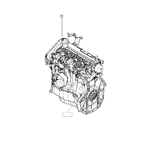 Двигатель в сборе