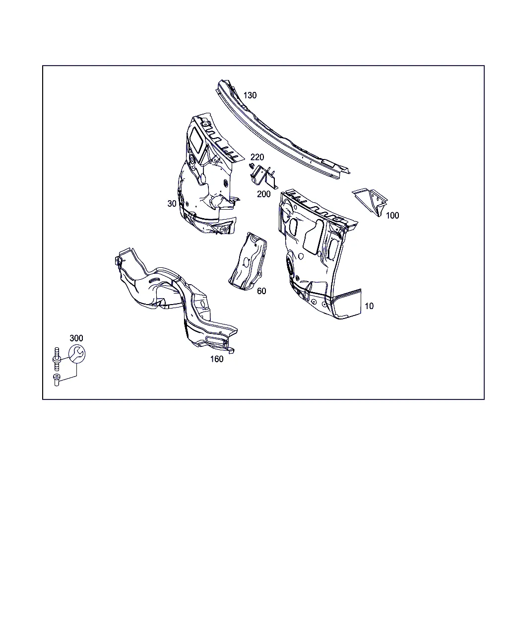 МОТОРНЫЙ ЩИТ И СОЕДИНИТЕЛЬНЫЕ ДЕТАЛИ