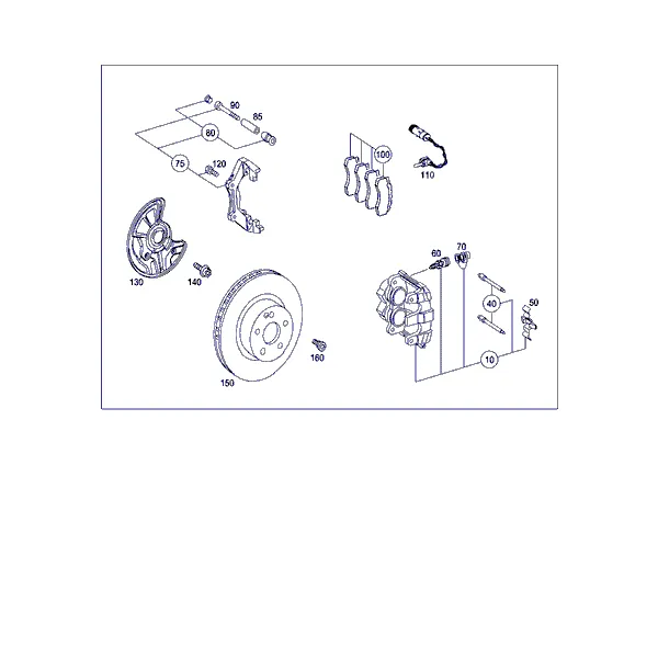 ТОРМОЗ ПЕРЕДНЕГО КОЛЕСА