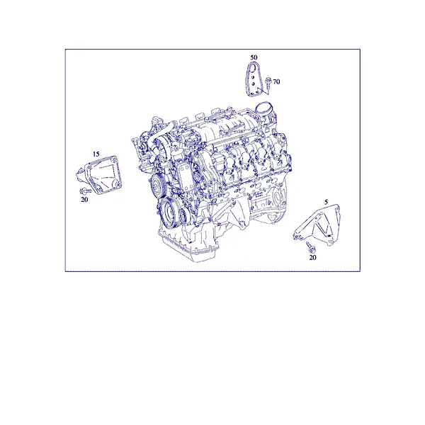 КРОНШТЕЙН ОПОРЫ ДВИГ. И НАВЕСНЫЕ ДЕТАЛИ