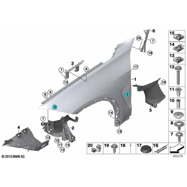 Крыло Пд/дополнительные элементы