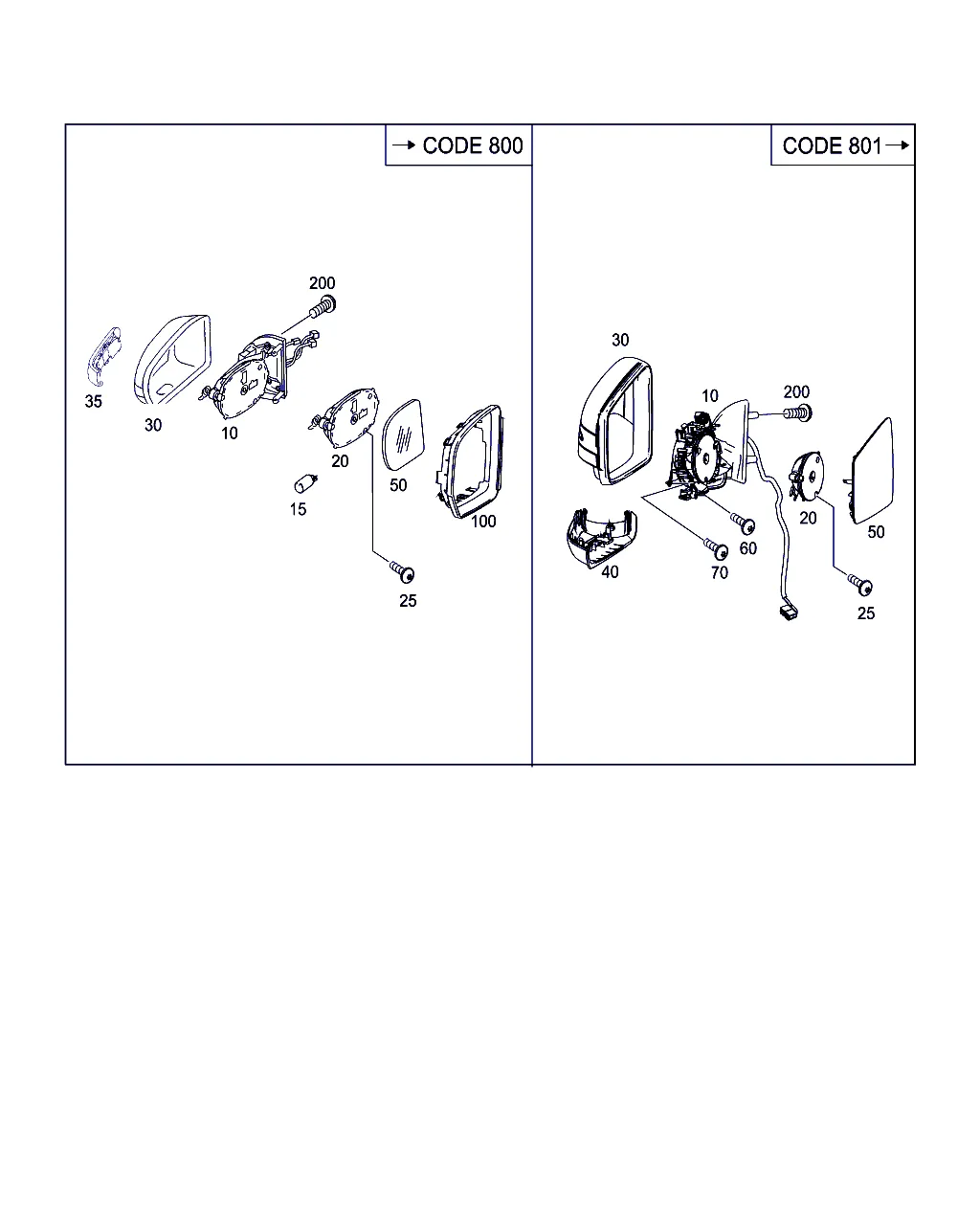 НАРУЖНОЕ ЗЕРКАЛО ЛЕВОЕ
