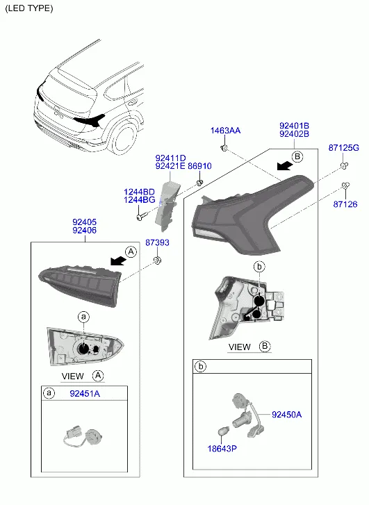 задняя фара