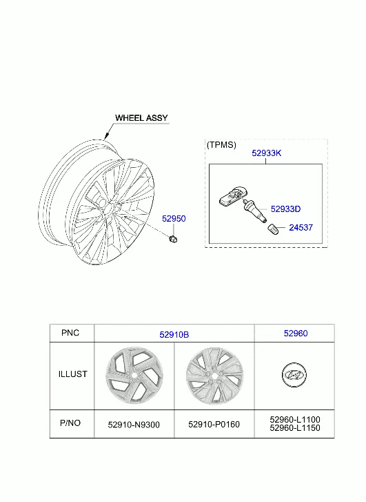 Колесо и колпак колеса