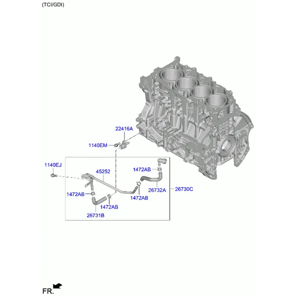 Крышка головки цилиндров