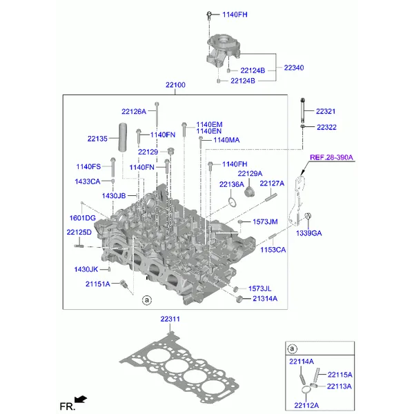 ГОЛОВКА БЛОКА ЦИЛИНДРОВ