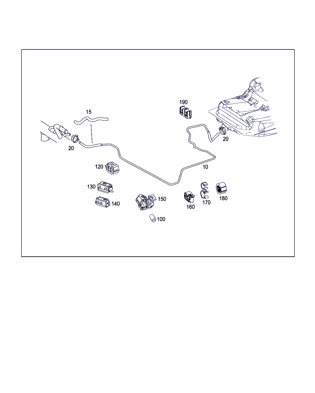 ТОПЛИВОПРОВОДЫ, А/М С БЕНЗ. ДВИГАТЕЛЯМИ
