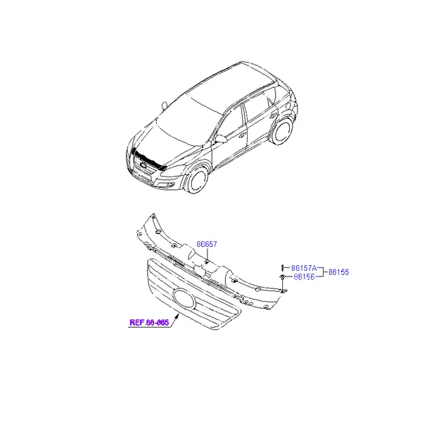 решетка радиатора
