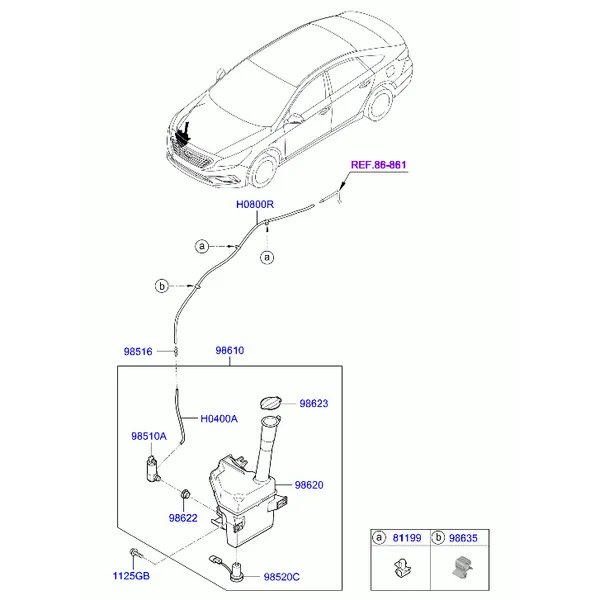 стеклоомыватель ветрового стекла