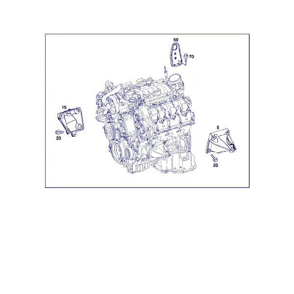 КРОНШТЕЙН ОПОРЫ ДВИГ. И НАВЕСНЫЕ ДЕТАЛИ