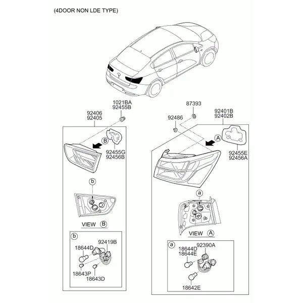 задняя фара