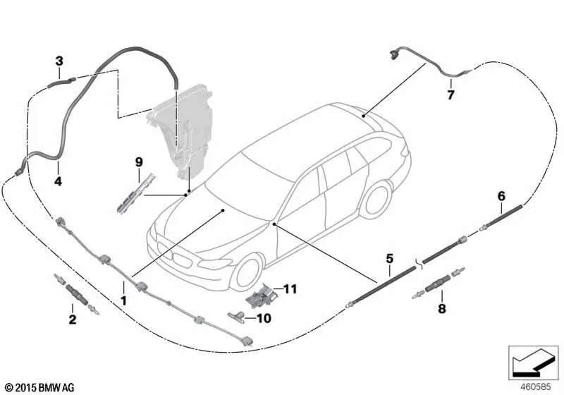 Детали стеклоомывателя