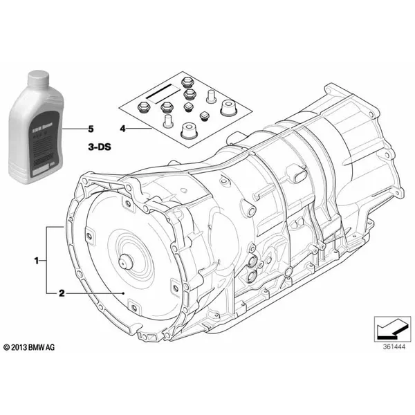 АКПП GA6HP19Z - привод на все колеса