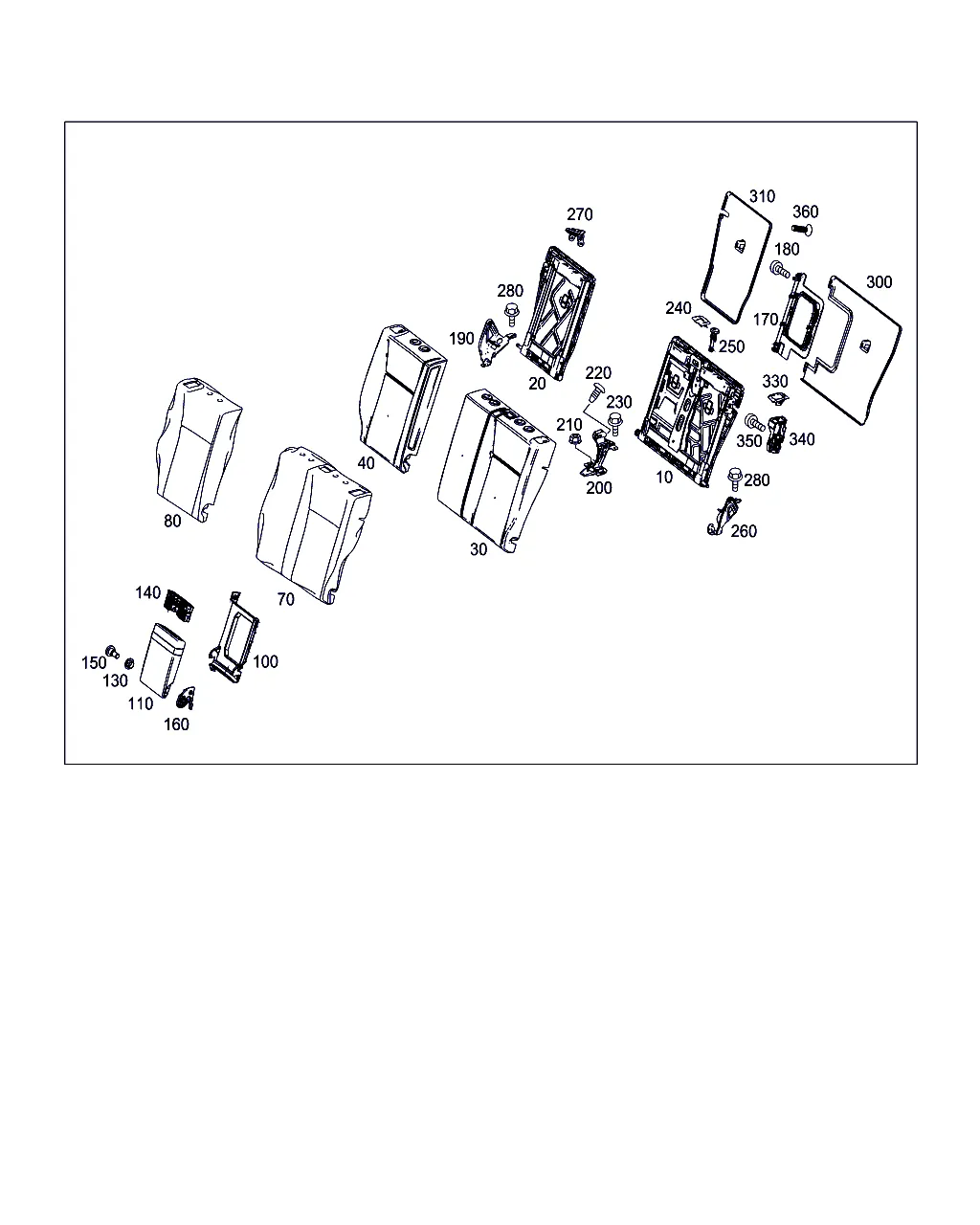 ЗАДНЯЯ СПИНКА ОТКИДНАЯ