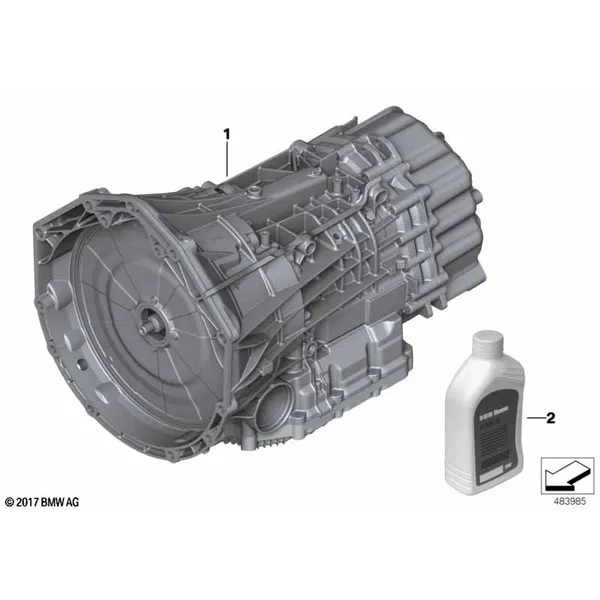 КПП с двухдисковым сцеплением GS7D36SG