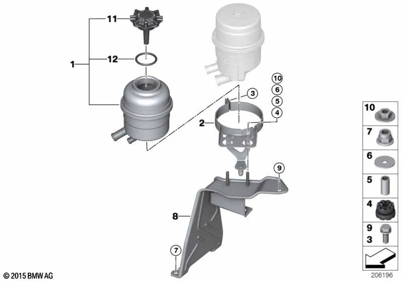 Масляный резервуар/детали