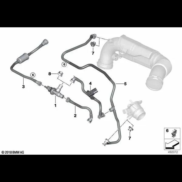 Клапан вентиляции топливного бака