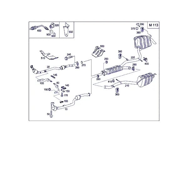 СИСТЕМА ВЫПУСКА ОГ ДЛЯ 8-ЦИЛ. БЕНЗ. АВТОМОБИЛЕЙ
