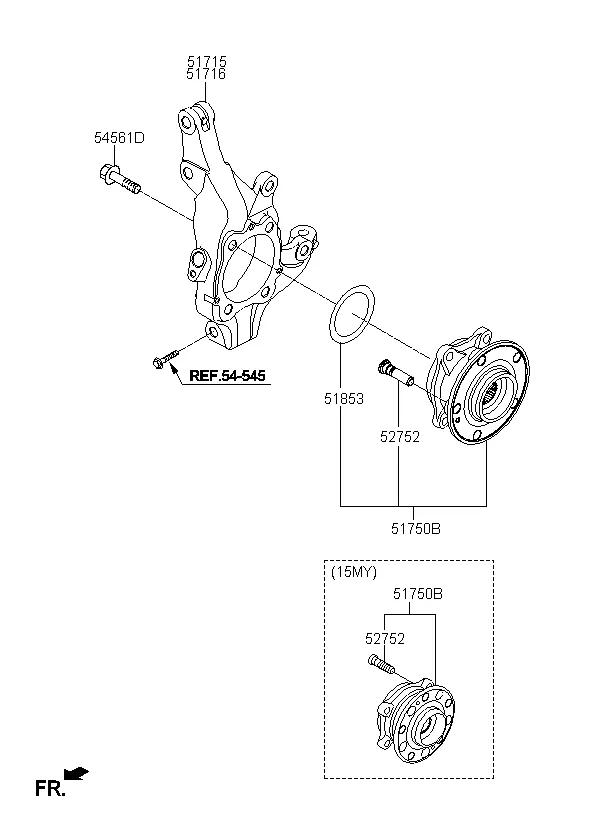 передний мост