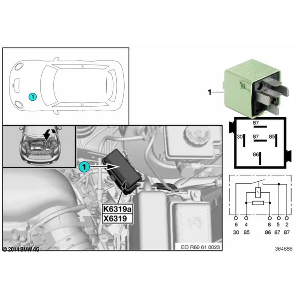 Реле Valvetronic K6319a