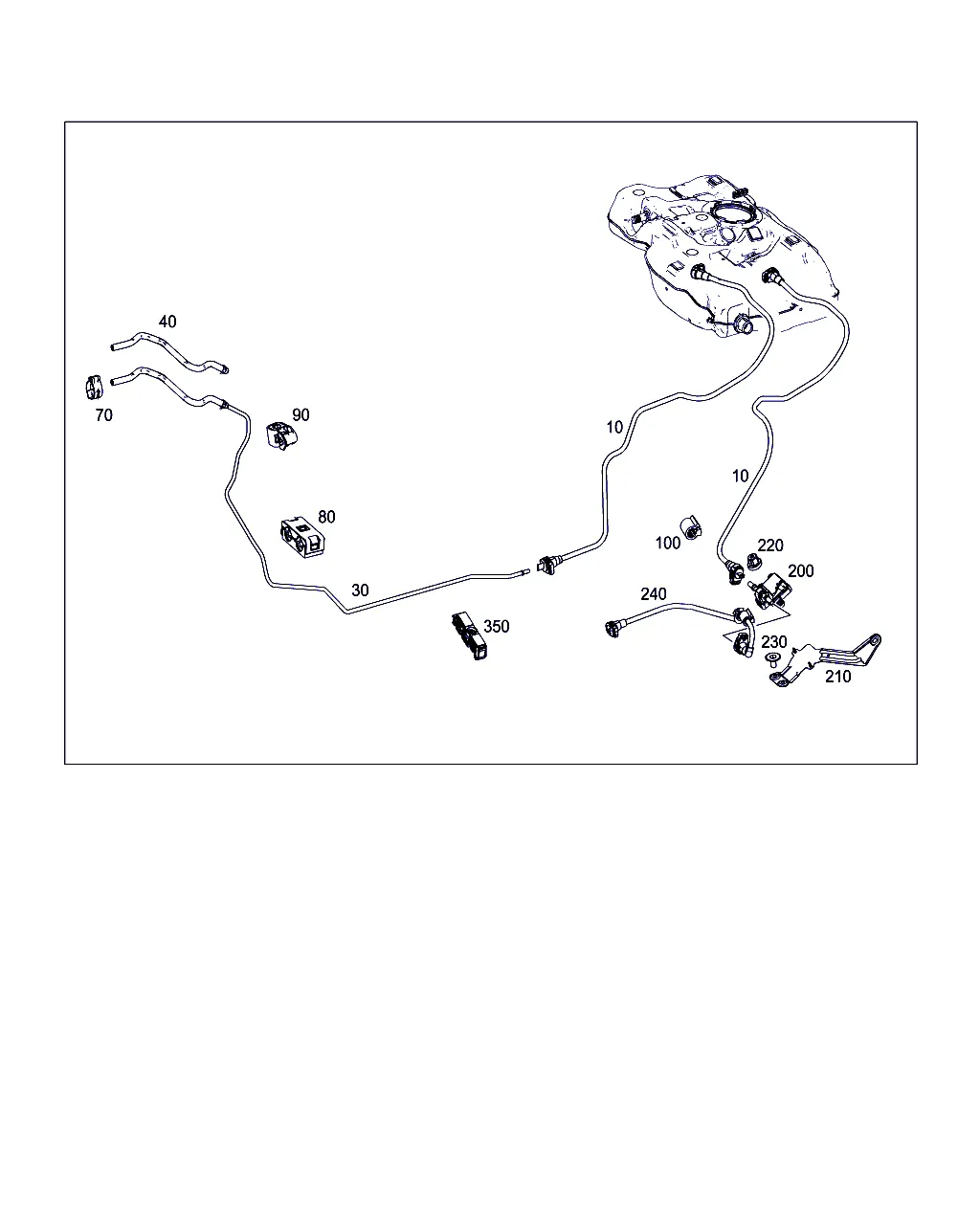 ТОПЛИВОПРОВОДЫ, А/М С БЕНЗ. ДВИГАТЕЛЯМИ