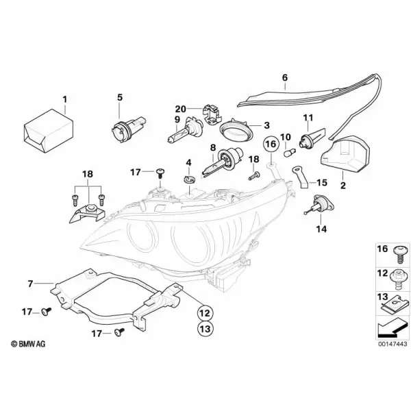 Ксеноновая фара с автоматической регулировкой