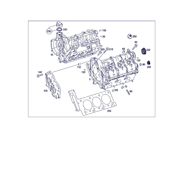 ГОЛОВКА БЛОКА ЦИЛИНДР.И КОМП.ПРОКЛАДОК