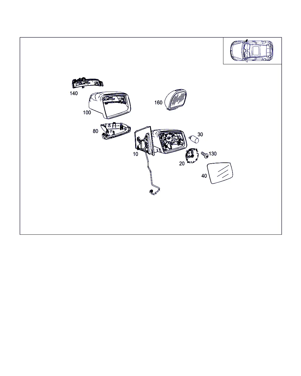 НАРУЖНОЕ ЗЕРКАЛО ПРАВОЕ