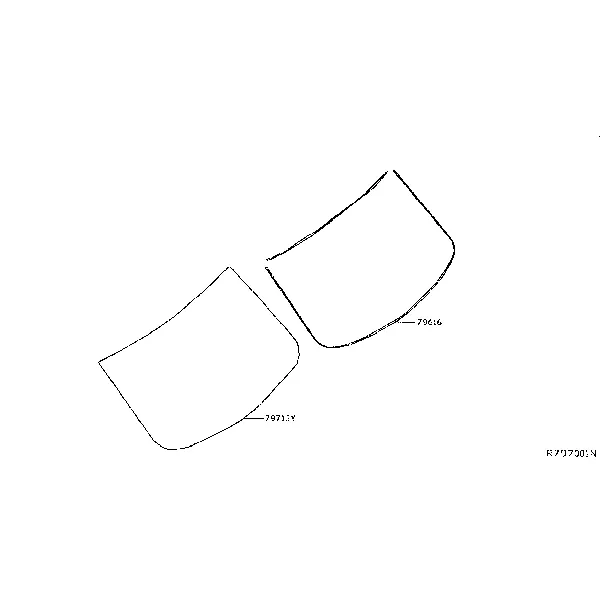 Окно задней двери