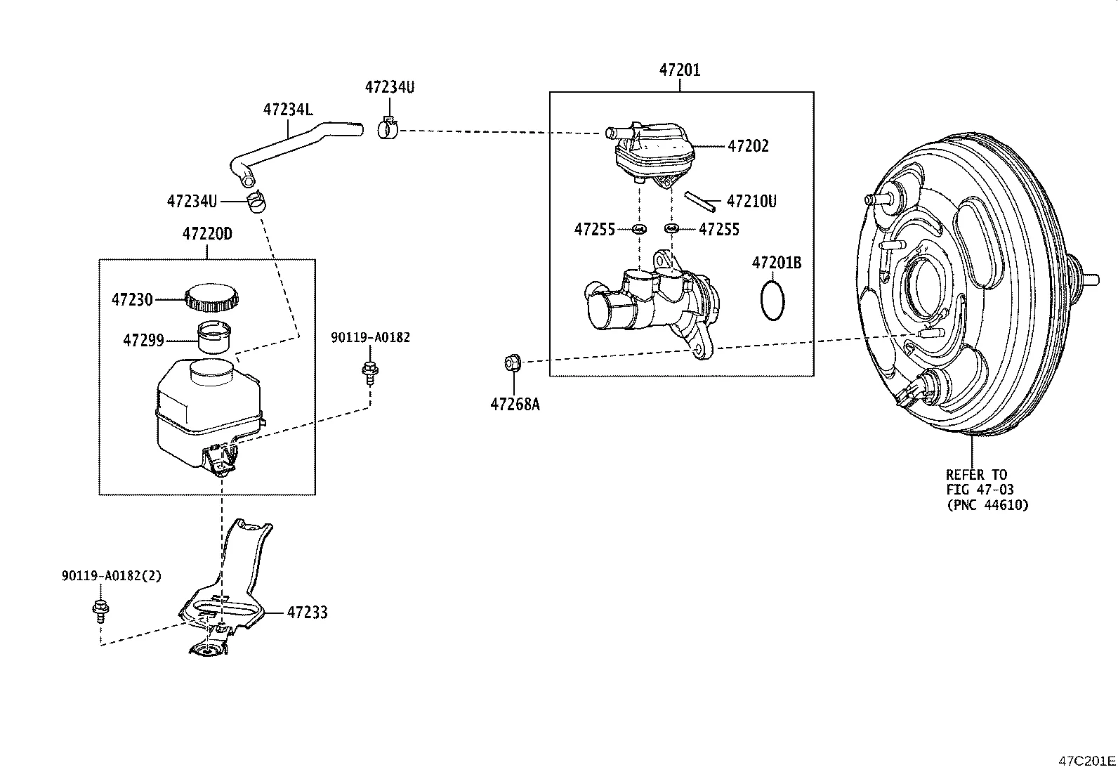 BRAKE MASTER CYLINDER