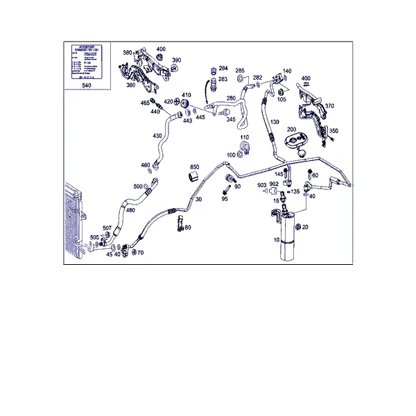 ПРОКЛАДКА ТРУБКИ ХЛАДАГЕНТА