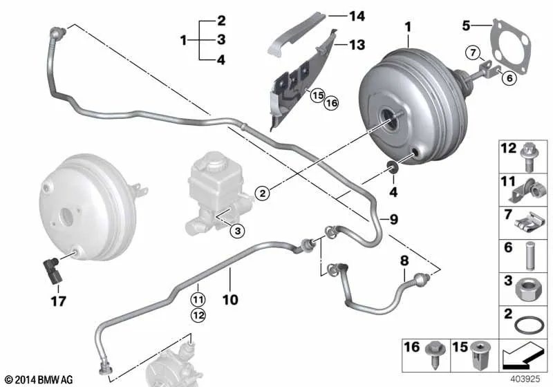 Вакуумный усилитель тормозов