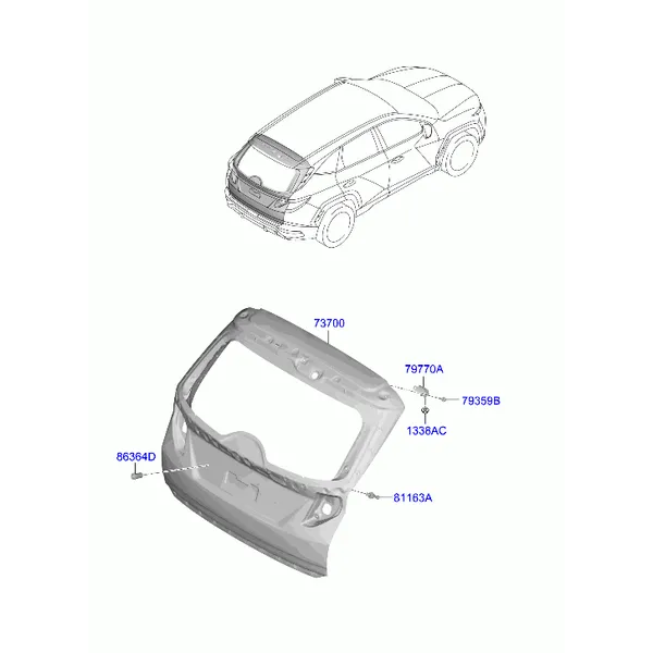 дверь багажника