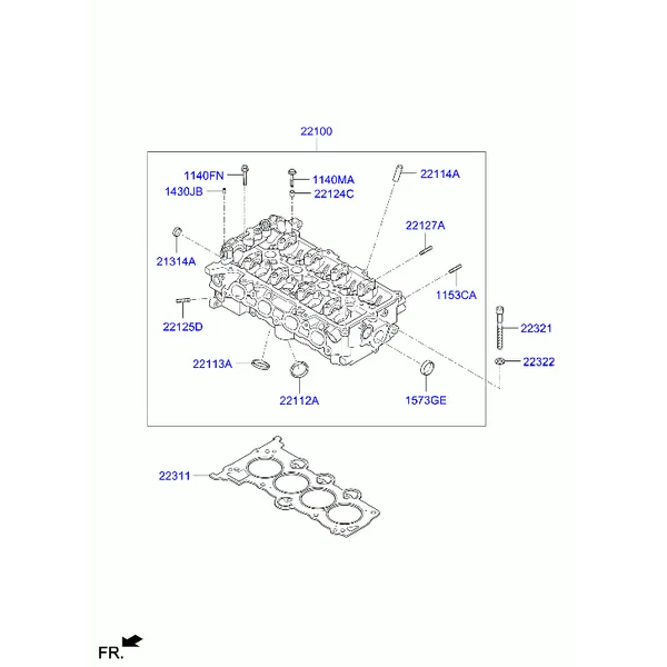 ГОЛОВКА БЛОКА ЦИЛИНДРОВ