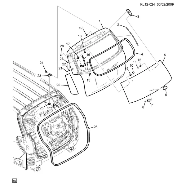 ФУРНИТУРА ЗАДНЕЙ ОТКИДНОЙ ДВЕРИ PART 2
