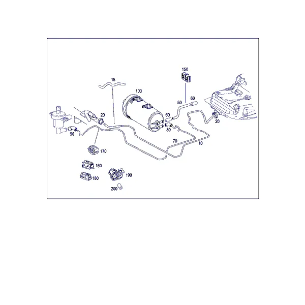 ТОПЛИВОПРОВОДЫ, А/М С БЕНЗ. ДВИГАТЕЛЯМИ