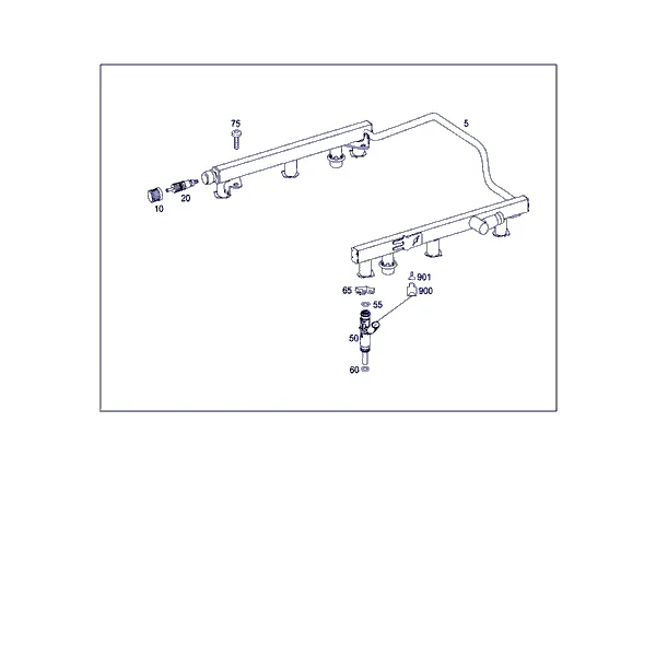 ФОРСУНКИ, РАСПРЕДЕЛИТЕЛЬ ТОПЛИВА; ДЛЯ MOTRONIC