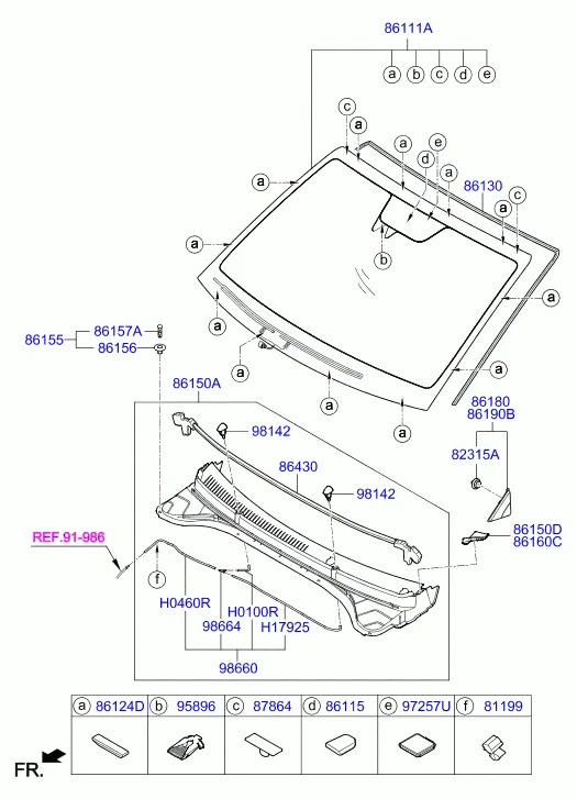 ветровое стекло