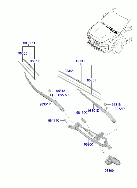 стеклоочиститель ветрового стекла