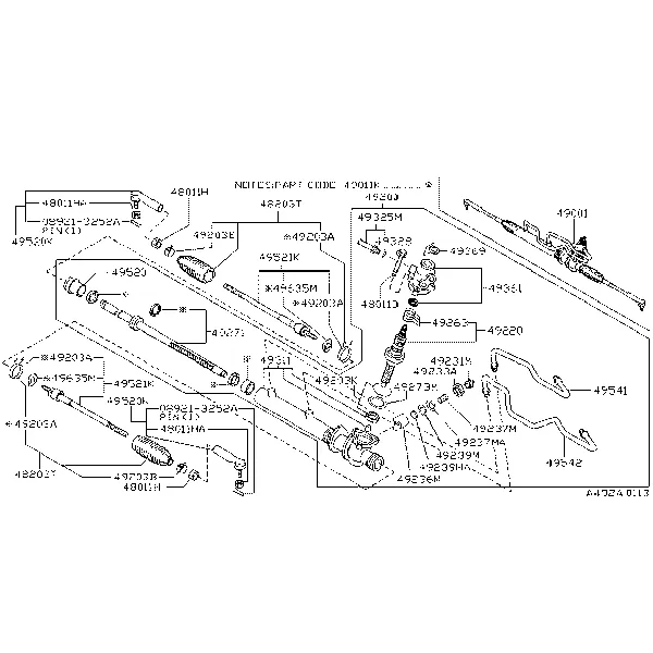 Усиленный рулевой привод