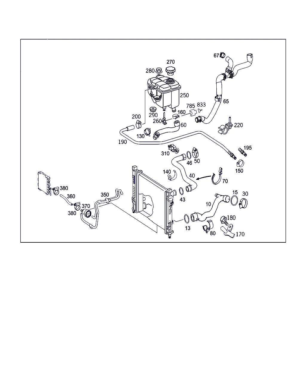 РАСШИРИТЕЛЬНЫЙ БАЧОК,КРЕПЛЕНИЕ И ШЛАНГИ